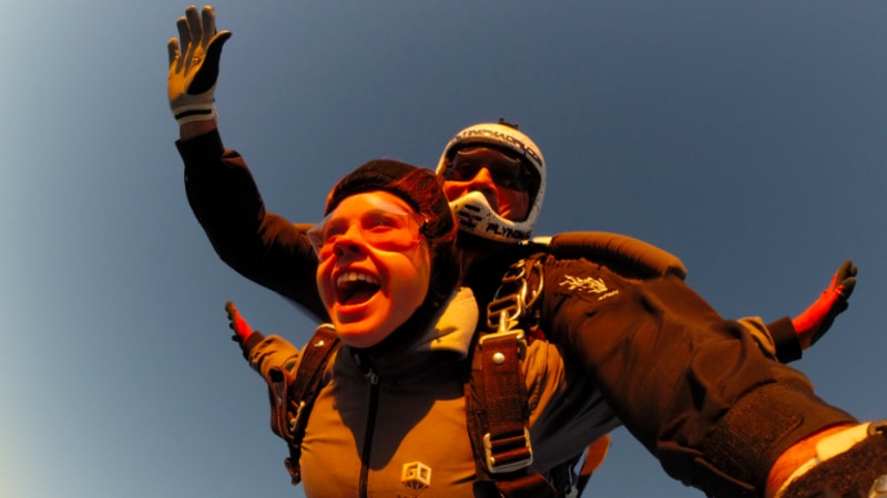 Experience an exhilarating Tandem Skydive from 7,500ft with amazing views of the East and West Coasts, Hamilton City, the Coromandel, Hauraki Gulf, and the Waikato River.